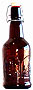 EZ Cap bottle: 16 oz amber bottle in a case of 12