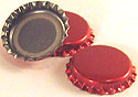 Bottling cap in red (item#7552)