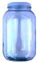 Jar - 1 gallon wide-mouth with lid (item #8742)