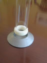 Hydrometer Jar - Clear Plastic with Screw Base (item #6658)