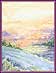 Bottle Label - Sunset Over Vineyard (item #9800-40074)