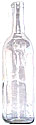 Wine bottle - claret clear - 750ml - case of 12 (item #7520)